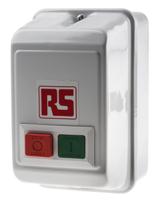 909-4098 RS PRO DOL Starter, DOL, 1.5 kW, 240 V ac, 1 Phase, IP55