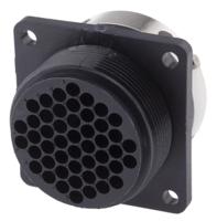 tr2448rms1nb-192990-1370 ITT Cannon Circular Connector, 48 Contacts, Panel, Standard Connector, Socket, Male, IP65, Trident Ringlock Series