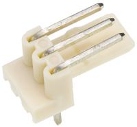 22-05-1032 Molex Mini-Latch Series Right Angle Through Hole Pin Header, 3 Contact(s), 2.5 mm Pitch, 1 Row, Unshrouded