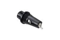 fx02961 Bulgin 6.3A Panel Mount Fuse Holder for 5 x 20mm Fuse, 1P, 250V ac