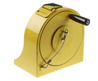 970-35-nv-d4 Tensator Black & Yellow Retractable Barrier, 23m, Yellow/Black Tape