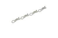 srb-25t-m4 JST, SRB Uninsulated Ring Terminal, M4 Stud Size, 1mm² to 2.5mm² Wire Size