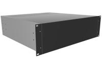 rm3u1918vbk Hammond Black Aluminium Instrument Case, 133 x 422 x 457mm