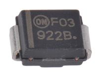 1smb5922bt3g onsemi, 7.5V Zener Diode 5% 3 W SMT 2-Pin SMB