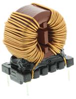 744825510 Wurth 10 mH ±30% Leaded Inductor, 5A Idc, 55mΩ Rdc, WE-CMB HC