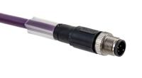 1507573 Phoenix Contact Male 5 way M12 to Female 5 way M12 Bus Cable, 10 m