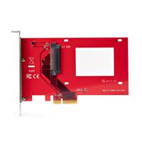 pex4sff8639u3 StarTech.com PCIe PCI Express x4 Network Card