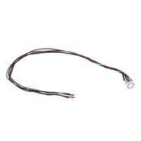 175-8543 RS PRO Illuminated Push Button Switch, Momentary, Panel Mount, 16mm Cutout, SPST, White LED, 36V dc, IP67