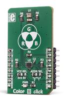 mikroe-3213 MikroElektronika Color 8 Click Colour Sensor Evaluation Board