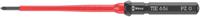 05006523001 Wera Pozidriv Insulated Screwdriver, PZ0 Tip, VDE/1000V, 157 mm Overall