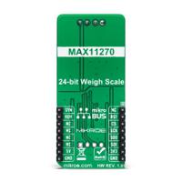 mikroe-4940 MikroElektronika Load Cell 6 Click Sensor Add-On Board Add On Board for MAX11270 mikroBUS Socket