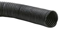 841150 Contitech Black NEOPRENE Flexible Ducting, 2m, 152mm ID