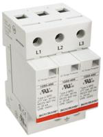 1250-3s-400 Bourns, 1250 Surge Arrester 600 V ac Maximum Voltage Rating 50kA Maximum Surge Current 3 Pole Protector