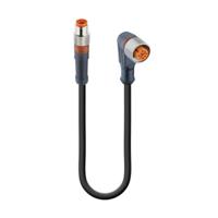 43700-rsmv-3-rkwtled-a-4-3-2241-m Lumberg Automation Male 3 way M8 to Female 4 way M12 Sensor Actuator Cable