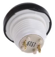 48-5-rb-n-bk-b ITW Switches 48 Series Push Button Switch, Momentary, Panel Mount, 13.6mm Cutout, SPST, Clear LED, 48V dc, IP67