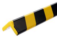 1102130 Durable Black, Yellow Corner Protector 1000mm x 40mm