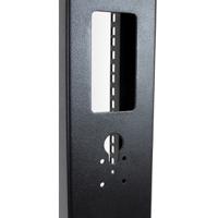 2postrack42 StarTech.com Black 42U Steel Server Rack , with 2-Post Frame