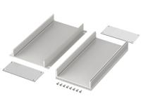 97418220hmt1-filotec-f-1048-220-kwl-set Bopla Filotec (Set) Series Aluminum (Anodized) Aluminium Enclosure, IP40, Flanged, Aluminum (anodized) Lid, 220 x 105 x
