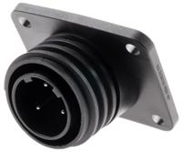 px094103p Bulgin Circular Connector, 3 Contacts, Flange, Standard Connector, Plug, Male, IP68, Buccaneer 900 Series