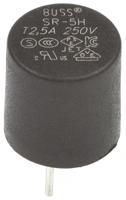 sr-5h-2-5a-bk Eaton PC Board Non Resettable Fuse, Radial 2.5A, 300V ac