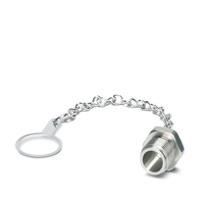 1320659 Phoenix Contact Silver Sealing Cap IP65, IP67, IP69K for use with Connector