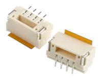 bm04b-ghs-tbtlfsn JST GH Series Straight Surface PCB Header, 4 Contact(s), 1.25 mm Pitch, 1 Row, Shrouded