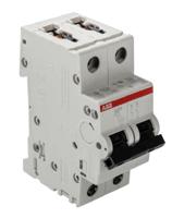 2cds252001r0014-s202-c1 ABB System Pro M Compact S200 MCB, 2P, 1A Curve C, 400V AC, 125V DC, 6 kA Breaking Capacity