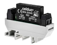 xka90440 Celduc XK Series Solid State Interface Relay, 240V ac/dc Control, 5 A Load, DIN Rail Mount