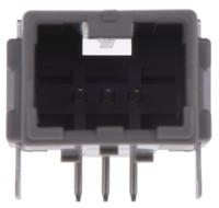 mx34003nf1 JAE MX34 Series Right Angle Through Hole PCB Header, 3 Contact(s), 2.2 mm Pitch, 1 Row, Shrouded