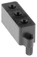 13041001 1304.1001 MENTOR, PCB Mounted 3-Way Flexible LED Light Pipe Holder