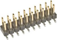 95278-101-20lf Amphenol ICC Bergstik Series Straight Surface Pin Header, 20 Contact(s), 2.54 mm Pitch, 2 Row, Unshrouded