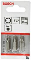2607001619 Bosch Torx Screwdriver Bit, T27 Tip, 25 mm Overall