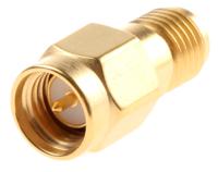 r125704000 Straight 50Ω RF Adapter SMA Plug to SMA Socket 0 → 18GHz