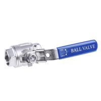 764-4262 RS PRO Stainless Steel Full Bore, 2 Way, Ball Valve, Threaded, BSPP 1in