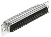 mhdb37sp MH Connectors MHDB 37 Way Cable Mount D-sub Connector Plug, 2.77mm Pitch