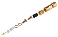 r112005000 Radiall, Plug Cable Mount SMC Connector, 50Ω, Straight Body