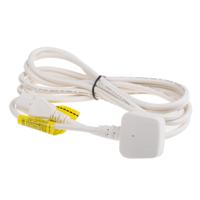 262-1182 RS PRO IEC C13 Socket to Type G UK Plug Power Cord, 3m