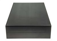 226-139 RS PRO Black Anodised Aluminium Instrument Case, 442 x 254 x 88mm