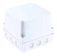 pcm-175150-g-enclosure Fibox Grey Polycarbonate Enclosure, IP66, IP67, Grey Lid, 180 x 180 x 150mm