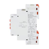 tmst Lovato TM Series DIN Rail Mount Timer Relay, 24 → 240 V ac, 24 → 48V dc, 2-Contact, 0.1 s → 10min,