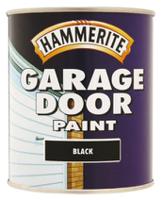 5092853 Hammerite Garage Door Enamel Paint in Gloss Black 750ml