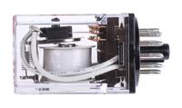348-829 RS PRO Plug In Power Relay, 24V dc Coil, 10A Switching Current, 3PDT