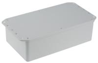 bim2006ip-gy CAMDENBOSS Series 2000 Series Grey ABS Enclosure, IP65, Flanged, Grey Lid, 210 x 110 x 60mm