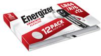 7638900453867 Energizer LR44 Button Batteries, 1.5V, 11.6mm Diameter, 12 Pack