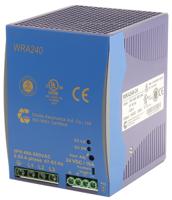 wra240-24 Chinfa WRA 240 Switched Mode DIN Rail Power Supply, 400V ac ac Input, 24V dc dc Output, 10A Output, 240W