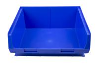 484-4185 RS PRO PP Storage Bin, 376mm x 419mm x 180mm, Blue