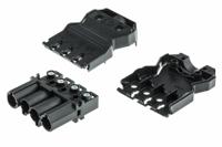 9294430531 Wieland GST18i4 Series Mini Connector, 4-Pole, Male, Cable Mount, 20A, IP40
