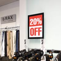 4871-01 Durable DURAFRAME® Black A5 Smooth and rigid Information Frame, 176mm Height, 236mm Width