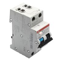 2csr255180r1204-ds201-c20-a30 ABB RCBO, 20A Current Rating, 2P Poles, 30mA Trip Sensitivity, Type C, System Pro M Compact Range