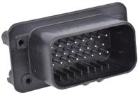 776200-1 TE Connectivity, AMPSEAL Automotive Connector Plug Black Panel Mount 23 Way, Solder Termination